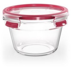 Emsa Clip & Close stikls apaļš 0,9 l Emsa Clip & Close stikls apaļš 0,9 l