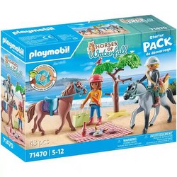 Playmobil Ūdenskrituma zirgi Jāšanas izbrauciens uz pludmali ar Amēliju un Benu (71470) Playmobil Ūdenskrituma zirgi Jāšanas izbrauciens uz pludmali ar Amēliju un Benu (71470)