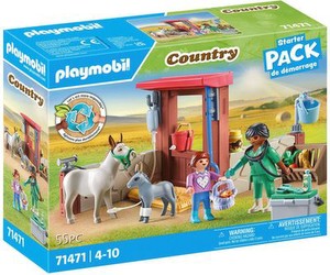 Playmobil Country Tierarzteinsatz bei den Eseln (71471)