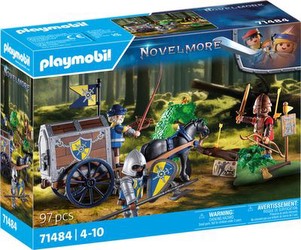 Playmobil Novelmore Uzbrukums transporta ratiem (71484) Playmobil Novelmore Uzbrukums transporta ratiem (71484)