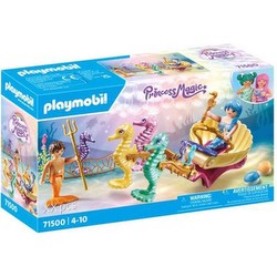 Playmobil Princess Magic Jūras iemītnieki ar jūraszirdziņa karieti (71500) Playmobil Princess Magic Jūras iemītnieki ar jūraszirdziņa karieti (71500)