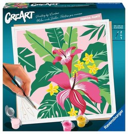 Ravensburger Malen nach Zahlen CreArt: Tropical Plants (23728) Ravensburger Malen nach Zahlen CreArt: Tropical Plants (23728)