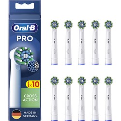 Braun Oral-B Pro CrossAction uzgaļi 10 gab. Braun Oral-B Pro CrossAction uzgaļi 10 gab.