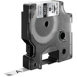 Dymo Rhino poliestera lente 9 mm x 5,5 m melns uz metāliska Dymo Rhino poliestera lente 9 mm x 5,5 m melns uz metāliska