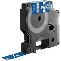 Dymo Rhino Vinila rakstīšanas lente 12 mm x 5,5 m balts uz zila Dymo Rhino Vinila rakstīšanas lente 12 mm x 5,5 m balts uz zila