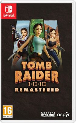 Crystal Dynamics Tomb Raider I-III Remastered Switch Crystal Dynamics Tomb Raider I-III Remastered Switch
