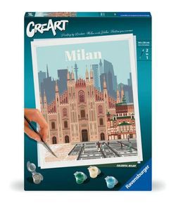 Ravensburger CreArt Krāsains Milāna Ravensburger CreArt Krāsains Milāna