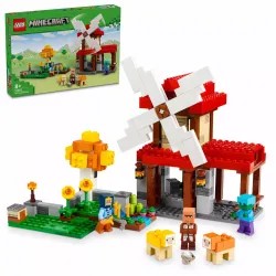LEGO Minecraft Vēja dzirnavu ferma (21262) LEGO Minecraft Vēja dzirnavu ferma (21262)