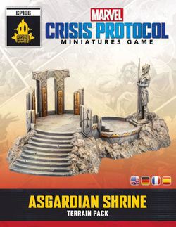 Asmodée Marvel Crisis Protocol: Asgardian Shrine Terrain Pack Asmodée Marvel Crisis Protocol: Asgardian Shrine Terrain Pack