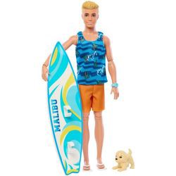 Mattel Barbie Ken sērfotājs lelle un Accy (HPT50) Mattel Barbie Ken sērfotājs lelle un Accy (HPT50)