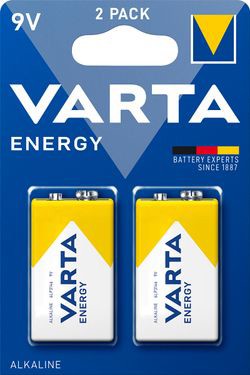 Varta Energy 9 V E-bloks 2er iepakojums (04122 229 412) Varta Energy 9 V E-bloks 2er iepakojums (04122 229 412)