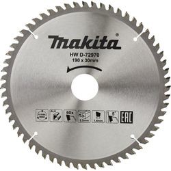 Makita Sägeblatt 190 mm D-72970 Makita Sägeblatt 190 mm D-72970