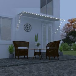 vidaXL Iebūvējama markīze ar LED 350 × 150 cm vidaXL Iebūvējama markīze ar LED 350 × 150 cm