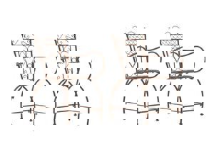 CLP Sheela dārza krēsli 2er komplekts CLP Sheela dārza krēsli 2er komplekts