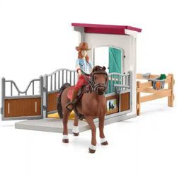 Schleich Horse Club - Zirgu kaste ar Hannu & Cayenne (42710)