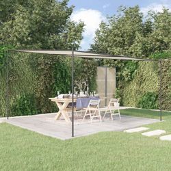 vidaXL Pavillon audums un tērauds 4 x 4 m 180 g/m² vidaXL Pavillon audums un tērauds 4 x 4 m 180 g/m²