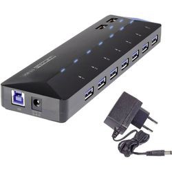 Renkforce 7+2 Portu USB 3.2 Gen 1-Hub (RF-3806034) Renkforce 7+2 Portu USB 3.2 Gen 1-Hub (RF-3806034)