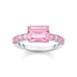 Thomas Sabo Solitārgredzens ar rozā akmeņiem Sudrabs (TR2451-051-9-54) Thomas Sabo Solitārgredzens ar rozā akmeņiem Sudrabs (TR2451-051-9-54)