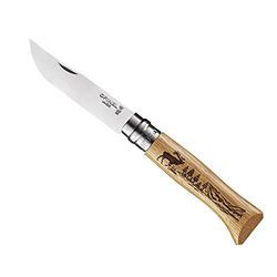 Opinel N°08 Inox Animalia Briedis Opinel N°08 Inox Animalia Briedis