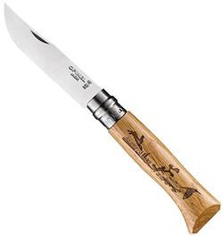 Opinel N°08 Inox Animalia Trusis Opinel N°08 Inox Animalia Trusis