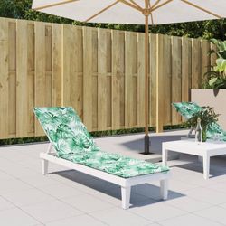 vidaXL Liegestuhls paliktnis Oxford audums 180 x 50 x 4 cm vidaXL Liegestuhls paliktnis Oxford audums 180 x 50 x 4 cm