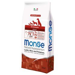 Monge Superpremium jērs, rīsi & kartupeļi 12 kg Monge Superpremium jērs, rīsi & kartupeļi 12 kg