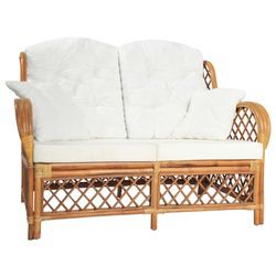 vidaXL 2-vietīgs dīvāns Rattan (32547) vidaXL 2-vietīgs dīvāns Rattan (32547)