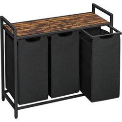 Vasagle Wäschesammler 3 Fächer BLH301B01 Vasagle Wäschesammler 3 Fächer BLH301B01