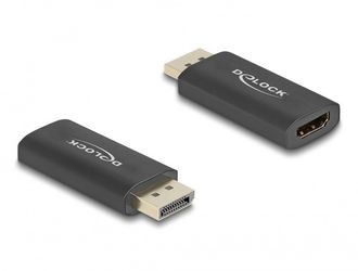 Delock Aktīvs DisplayPort 1.4 uz HDMI adapteris (61055)