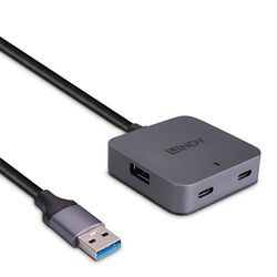 Lindy USB 3.0 Hub 4 Porti 5m (43388) Lindy USB 3.0 Hub 4 Porti 5m (43388)