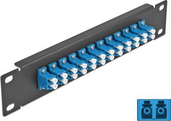 Delock 10" LWL Patchpanel 12 Port (66765) Delock 10" LWL Patchpanel 12 Port (66765)