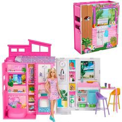 Mattel Barbie Ferienhaus Spielset (HRJ77) Mattel Barbie Ferienhaus Spielset (HRJ77)