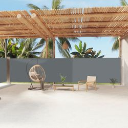 vidaXL sānu aizslietnis izvelkams 180 x 1200 cm (318072) vidaXL sānu aizslietnis izvelkams 180 x 1200 cm (318072)