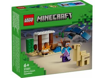 LEGO Minecraft Steves tuksneša ekspedīcija (21251) LEGO Minecraft Steves tuksneša ekspedīcija (21251)