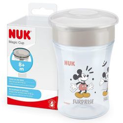 NUK Disney Mickey Mouse Magic Cup 230 ml ar vāku NUK Disney Mickey Mouse Magic Cup 230 ml ar vāku