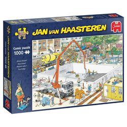 Jumbo Jan van Haasteren - Gandrīz Gatavs? 1000 gabali Jumbo Jan van Haasteren - Gandrīz Gatavs? 1000 gabali