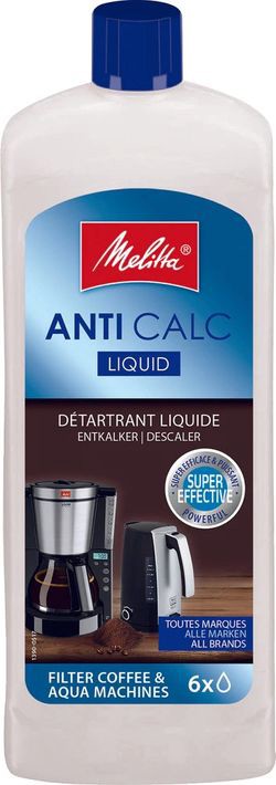 Melitta Anti Calc šķidrais atkaļķotājs 250 ml (filtrēšanas kafijas automāti un tējkannas) Melitta Anti Calc šķidrais atkaļķotājs 250 ml (filtrēšanas kafijas automāti un tējkannas)