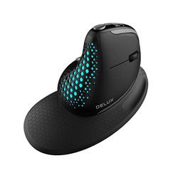 Delux Seeker Wireless Ergonomic Vertical Mouse (M618XSD) Delux Seeker Wireless Ergonomic Vertical Mouse (M618XSD)