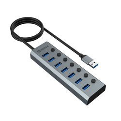 Akasa Connect 7 IPS USB Hub (AK-HB-21BKCM) Akasa Connect 7 IPS USB Hub (AK-HB-21BKCM)