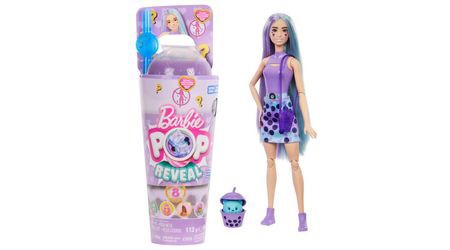 Mattel Barbie Pop! Atklāj Bubble Tea sērija - Taro piens (HTJ19) Mattel Barbie Pop! Atklāj Bubble Tea sērija - Taro piens (HTJ19)
