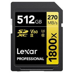 Lexar Professional 1800x 512GB (LSD1800512G-BNNNG) Lexar Professional 1800x 512GB (LSD1800512G-BNNNG)