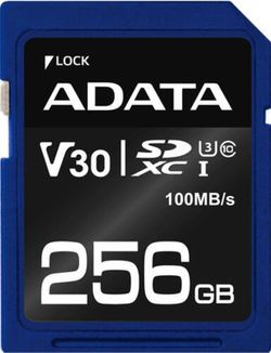 ADATA Premier Pro SDXC 256GB SDXC (ASDX256GUI3V30S-R) ADATA Premier Pro SDXC 256GB SDXC (ASDX256GUI3V30S-R)