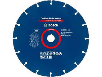 Bosch MultiWheel griešanas disks Ø 230 mm (2608901682) Bosch MultiWheel griešanas disks Ø 230 mm (2608901682)