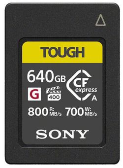 Sony CFexpress Tips A 640GB (CEA-G640T) Sony CFexpress Tips A 640GB (CEA-G640T)