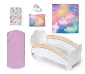 Zapf Creation Baby born Varavīksnes Gulta (835999) Zapf Creation Baby born Varavīksnes Gulta (835999)