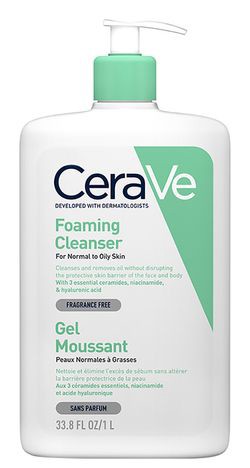 CeraVe Putu tīrīšanas želeja 1000 ml CeraVe Putu tīrīšanas želeja 1000 ml