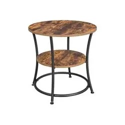 Vasagle Beistelltisch mit 2 Ablagen LET56 Vasagle Beistelltisch mit 2 Ablagen LET56