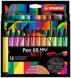 Stabilo Pen 68 Max Arty 24er Kartonetui (768/24-21) Stabilo Pen 68 Max Arty 24er Kartonetui (768/24-21)