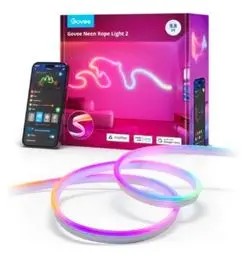 Govee Neon 2 Matter elastīga sloksne 3 m (H61D3301) Govee Neon 2 Matter elastīga sloksne 3 m (H61D3301)