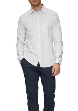 S.Oliver Slim Fit: Rakstains krekls no kokvilnas maisījuma (2149815) S.Oliver Slim Fit: Rakstains krekls no kokvilnas maisījuma (2149815)